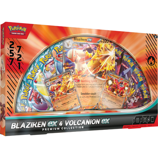 Pokémon  Blaziken ex & Volcanion ex Premium Collection